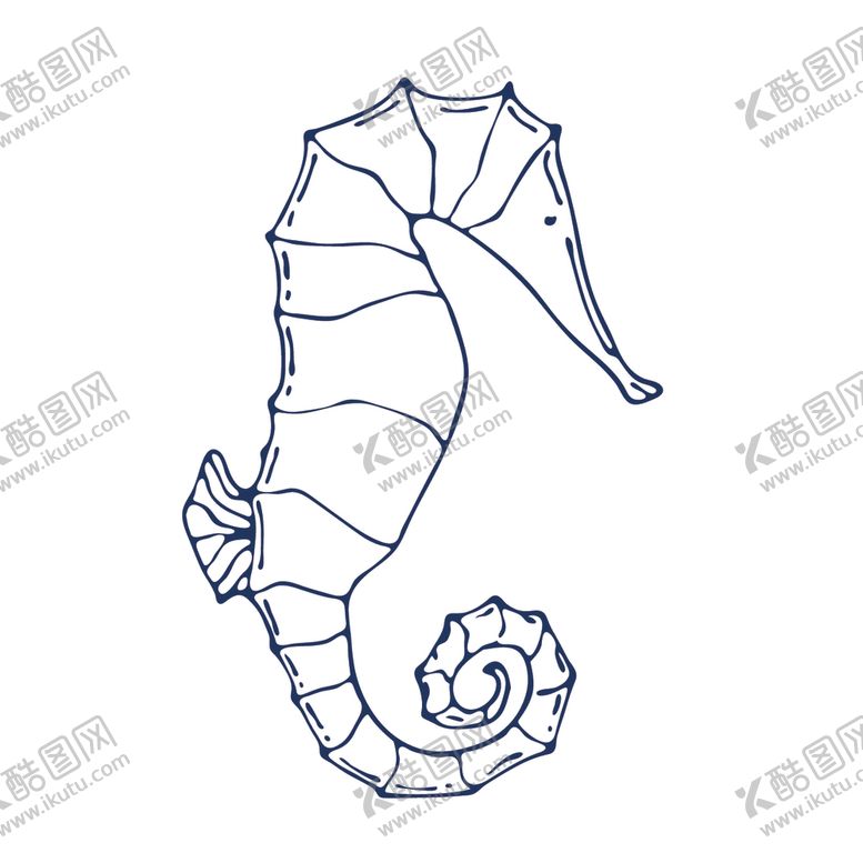 编号：56093905070110062120【酷图网】源文件下载-手绘海洋生物