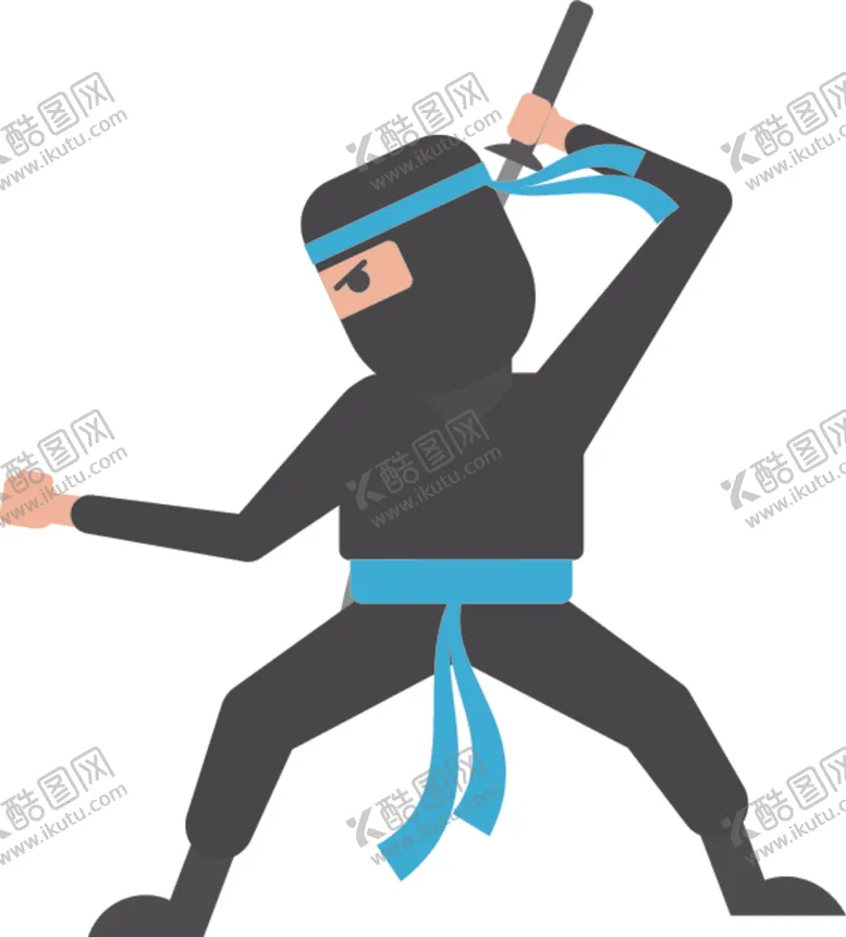 编号：51802904211253335088【酷图网】源文件下载-卡通忍者