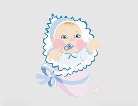 矢量婴儿