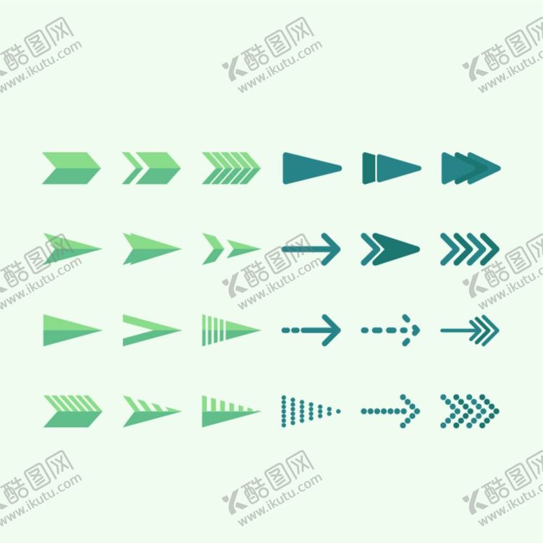 编号：54194012040603499191【酷图网】源文件下载-手绘箭头符号