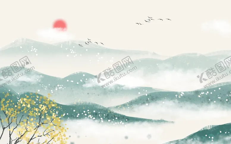 编号：98496307011231496072【酷图网】源文件下载-中式背景墙
