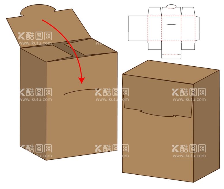 编号：65032409280919251569【酷图网】源文件下载-包装刀模