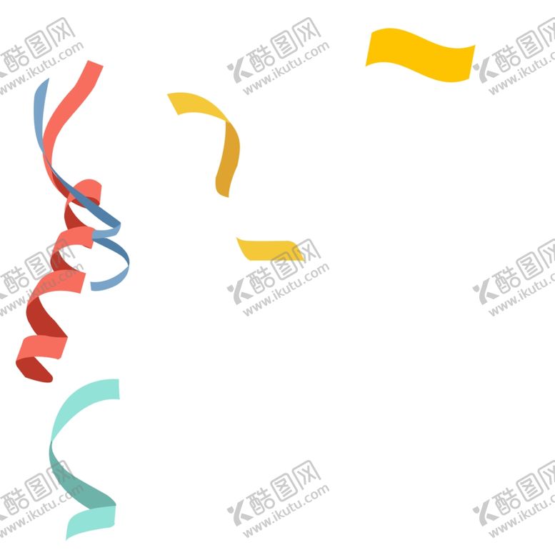 编号：49991206262028536408【酷图网】源文件下载-PNG彩带