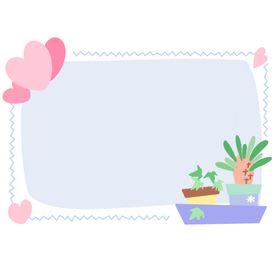 边框花底纹简约标志图标