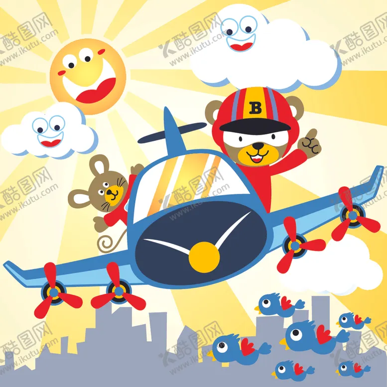 编号：42683407131221496676【酷图网】源文件下载-卡通动物