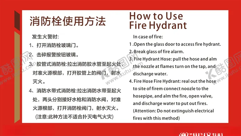 编号：55616205050849038155【酷图网】源文件下载-消防栓使用方法