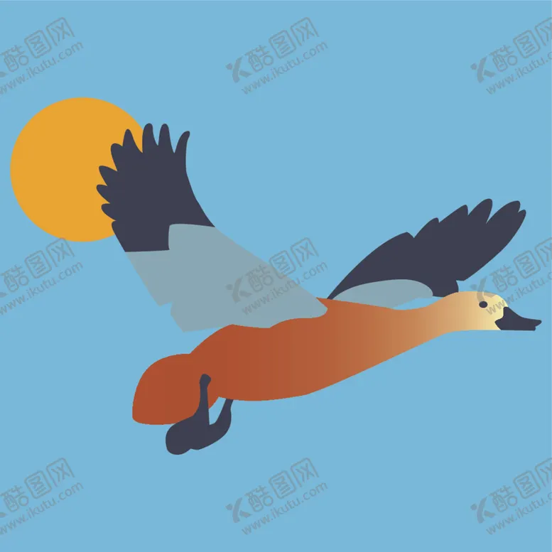 编号：83496512092230181288【酷图网】源文件下载-鸭子矢量素材插画