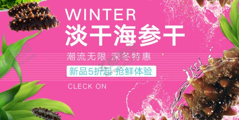 编号：77635211020503407882【酷图网】源文件下载-淡干海参干冬季滋补之选
