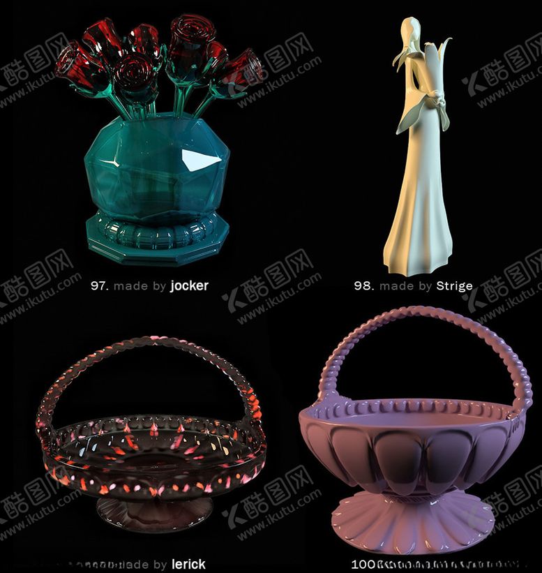 编号：83176706271155393150【酷图网】源文件下载-软装陈设模型家装工装配饰