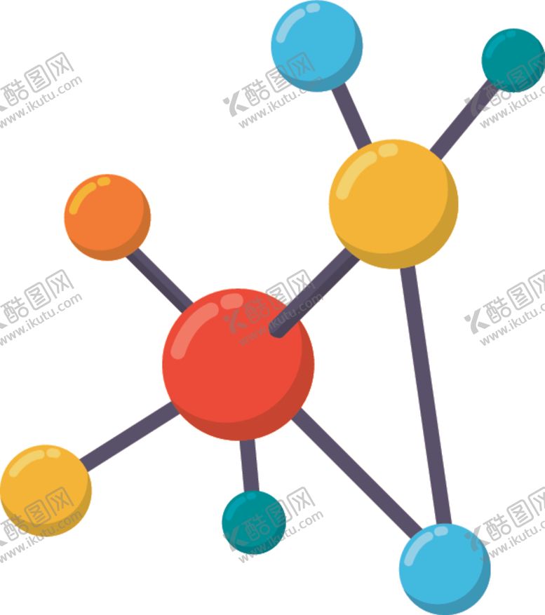 编号：49947207080629564441【酷图网】源文件下载-分子背景