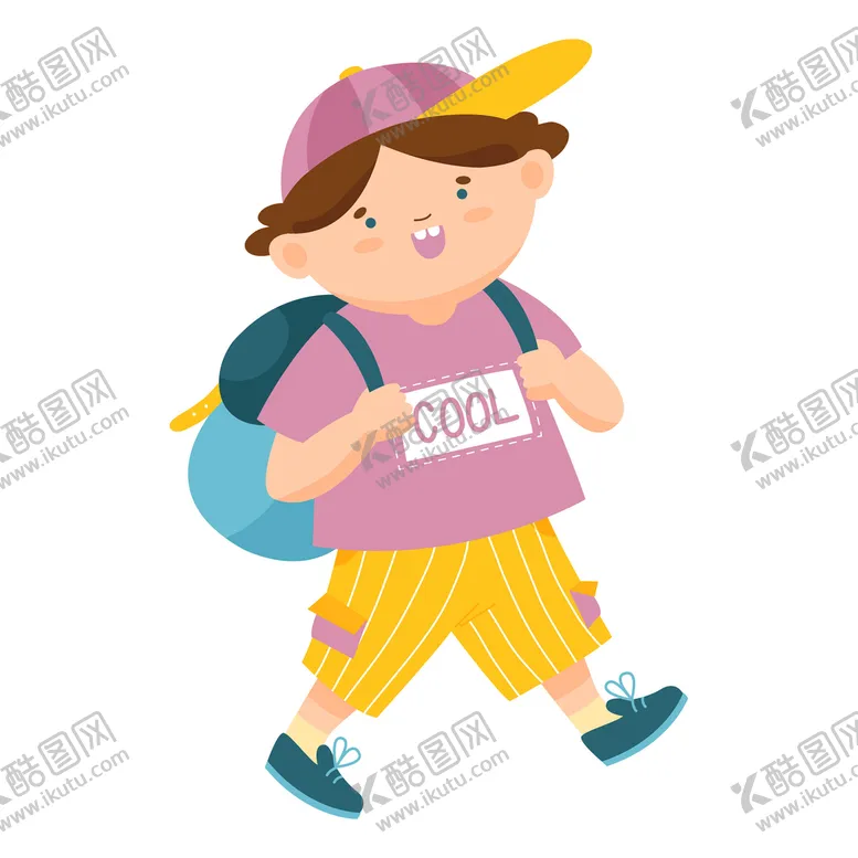 编号：43016909240839504873【酷图网】源文件下载-卡通学生形象