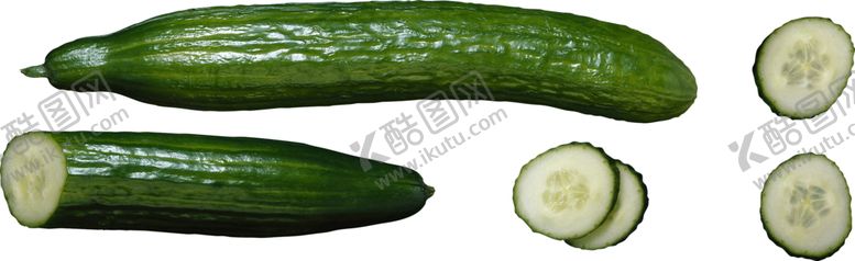 编号：60823310141620122700【酷图网】源文件下载-透明黄瓜png素材