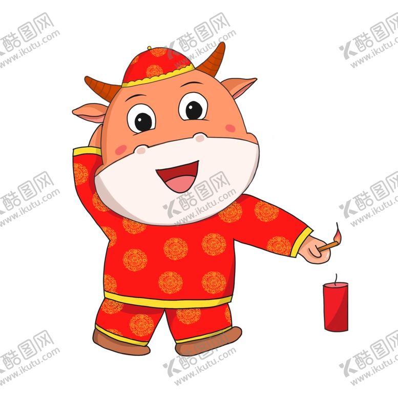 编号：49415410051142144303【酷图网】源文件下载-卡通牛