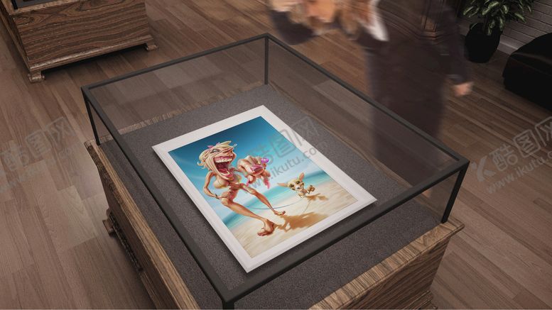 编号：94557510220731489088【酷图网】源文件下载-作品展示场景样机模板
