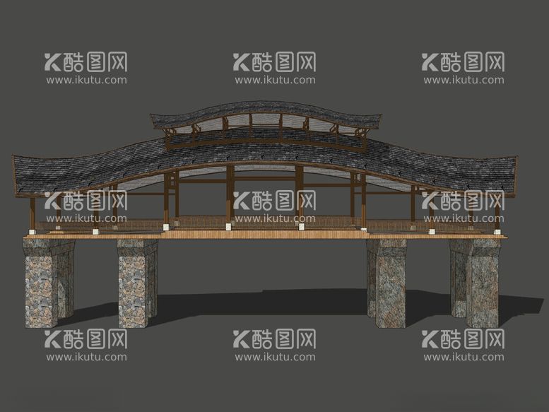 编号：75823412210211585234【酷图网】源文件下载-廊桥