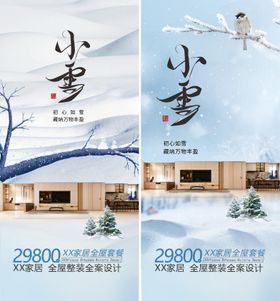 小雪家居海报