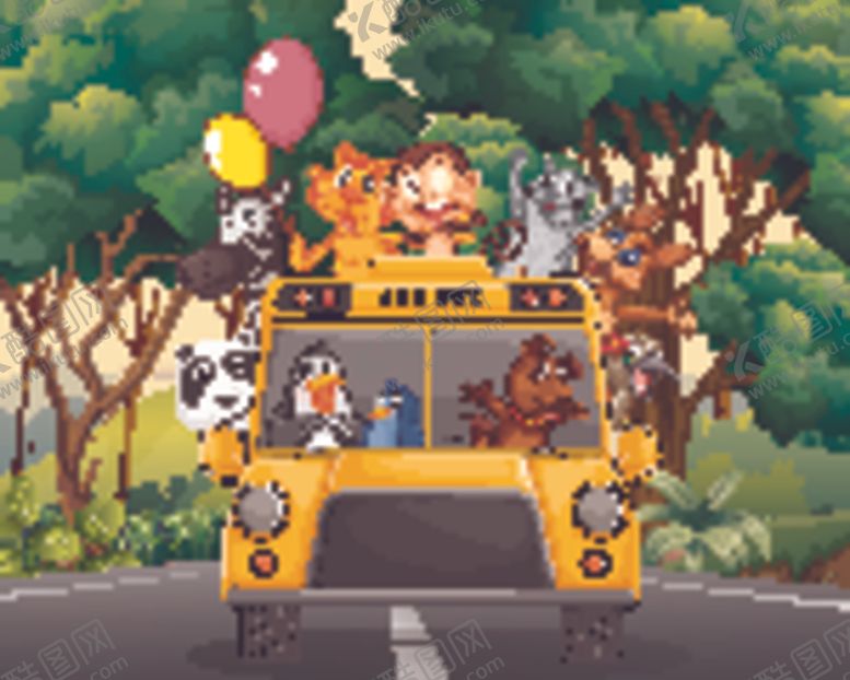 编号：74132510020835498264【酷图网】源文件下载-卡通动物