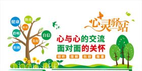 心理室文化墙