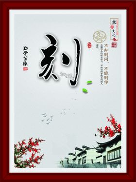 校园文化展板