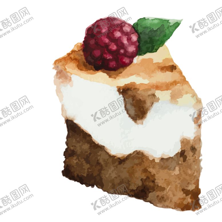 编号：98184509221549352026【酷图网】源文件下载-手绘蛋糕