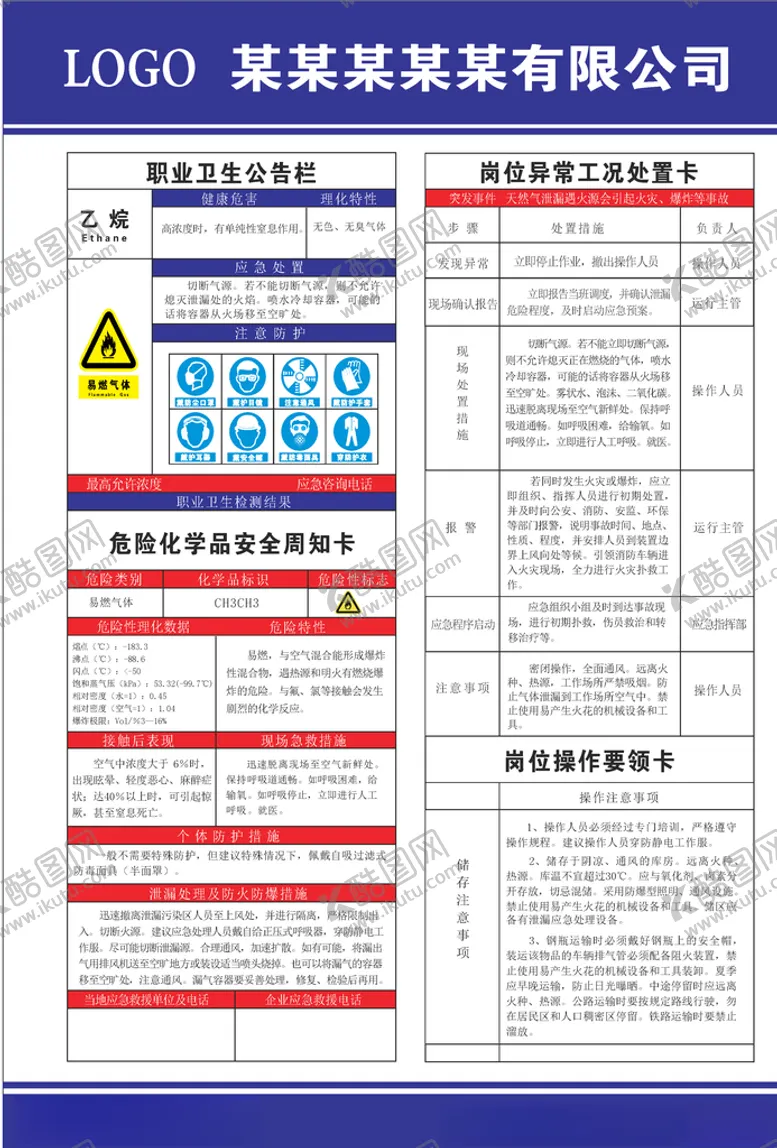 编号：24518206261751463832【酷图网】源文件下载-危险化学品安全周知卡