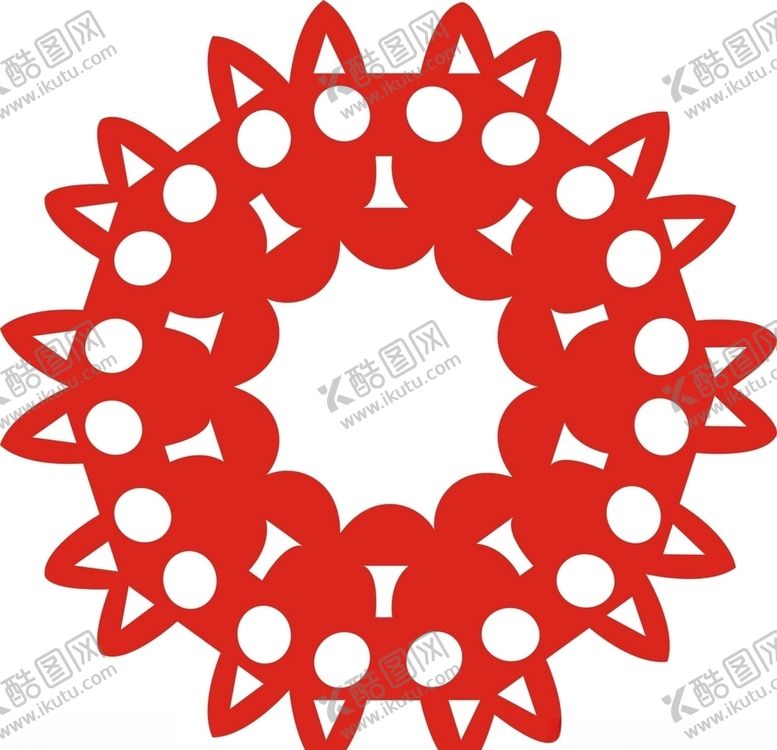 编号：59710305121910167402【酷图网】源文件下载-六角剪花窗花纸图案背景元素