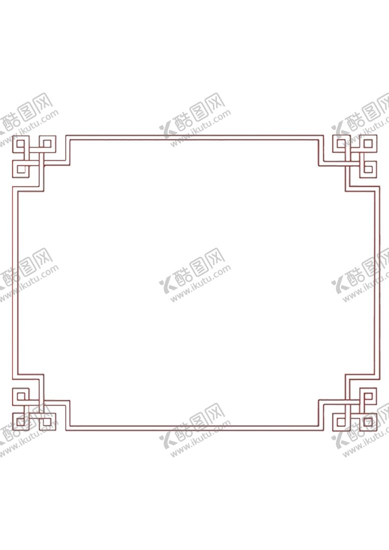 编号：99137707070616121122【酷图网】源文件下载-中式边框