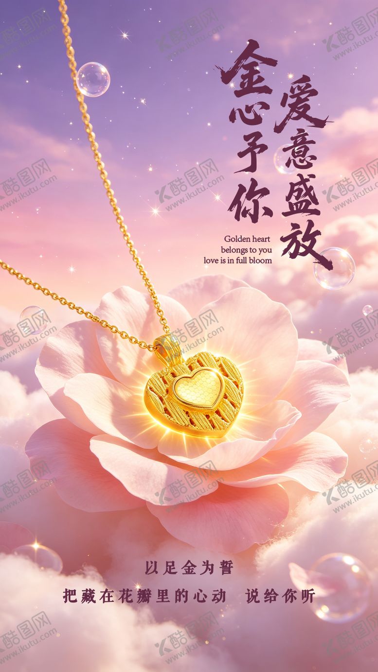 编号：32562505222244165308【酷图网】源文件下载-黄金珠宝创意海报