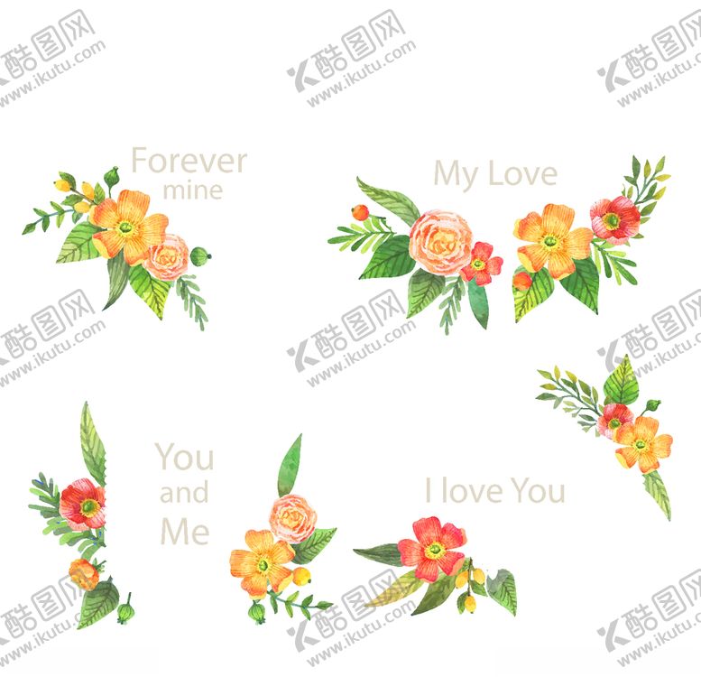 编号：70052110150639435013【酷图网】源文件下载-手绘花