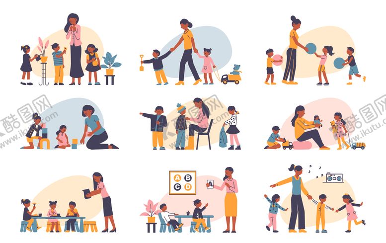 编号：63885009291709042233【酷图网】源文件下载-家庭日常温馨互动场景