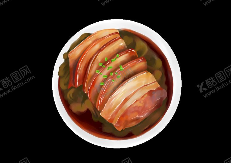 编号：90201510180315091370【酷图网】源文件下载-梅菜扣肉