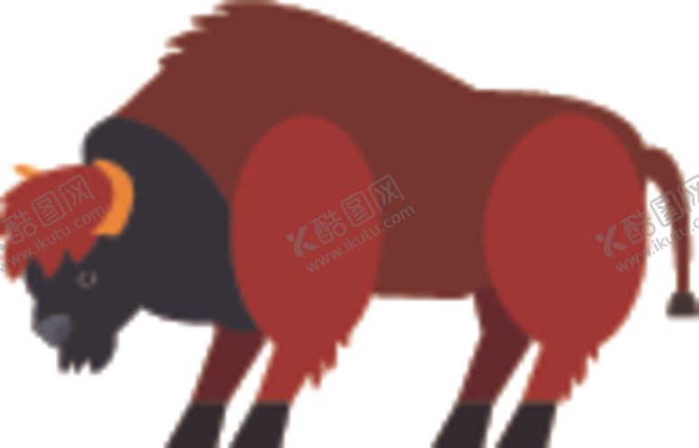 编号：73587305102217287340【酷图网】源文件下载-野牛