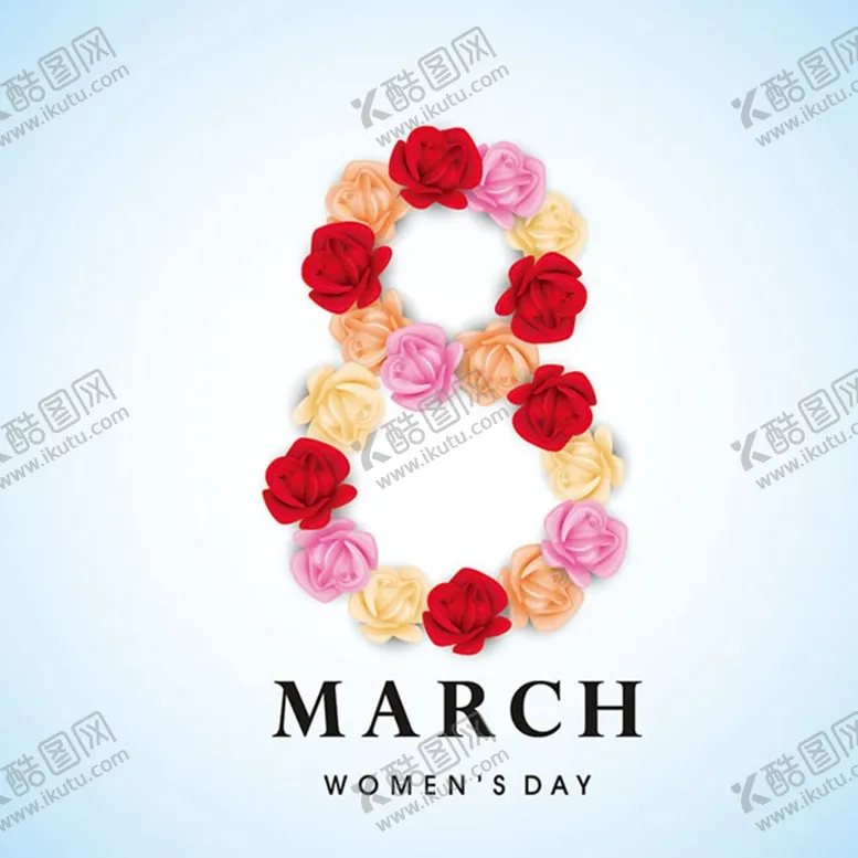 编号：32440402111600062076【酷图网】源文件下载-妇女节花朵