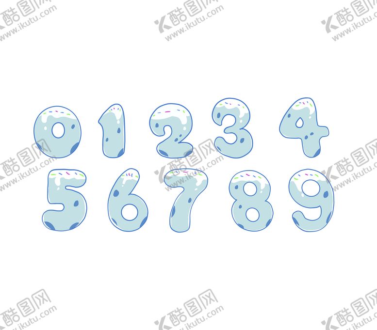 编号：38906109142238189521【酷图网】源文件下载-可爱涂鸦数字合集班服设计