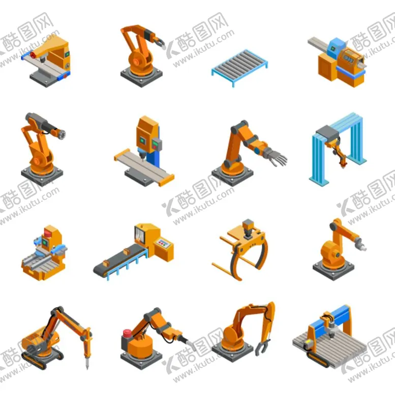 编号：45060812061711108564【酷图网】源文件下载-工业机器人
