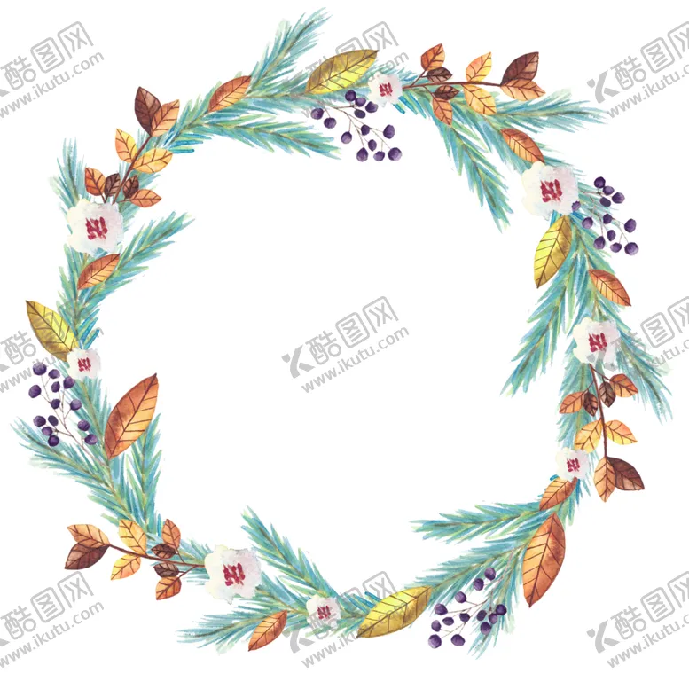 编号：91731109240909205992【酷图网】源文件下载-花环
