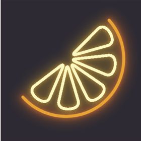 霓虹灯发光创意图案