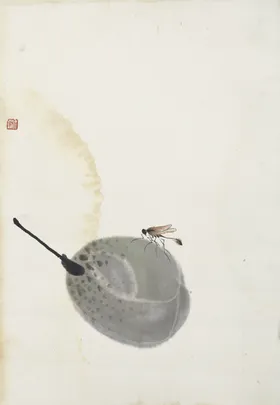 齐白石国画墙绘艺术绘书法装饰