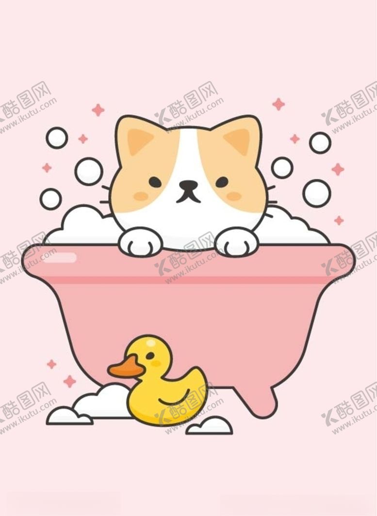 编号：24864306290937261741【酷图网】源文件下载-卡通小猫