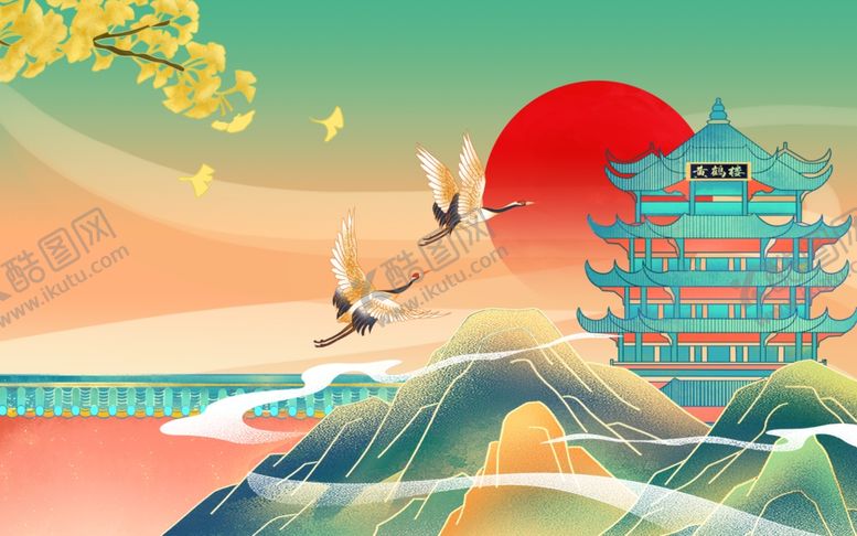 编号：54445111301829385684【酷图网】源文件下载-国潮风背景