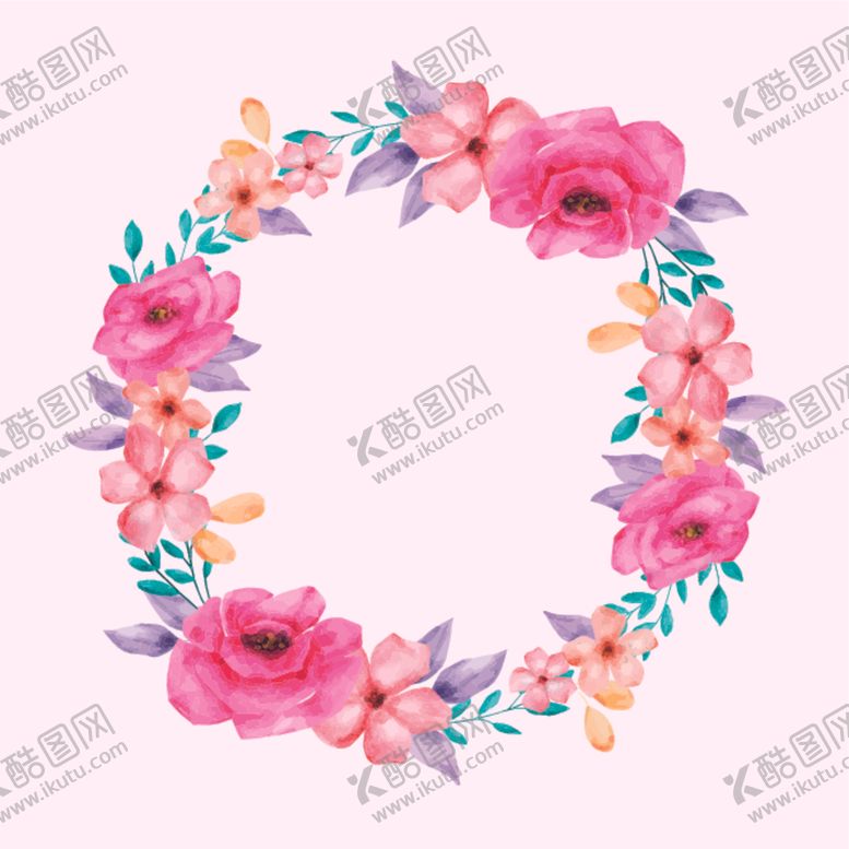 编号：25736107060630159266【酷图网】源文件下载-手绘鲜花