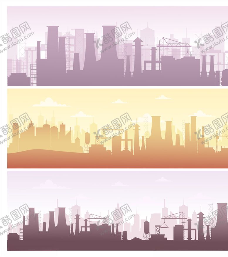 编号：35126910071327583832【酷图网】源文件下载-城市剪影