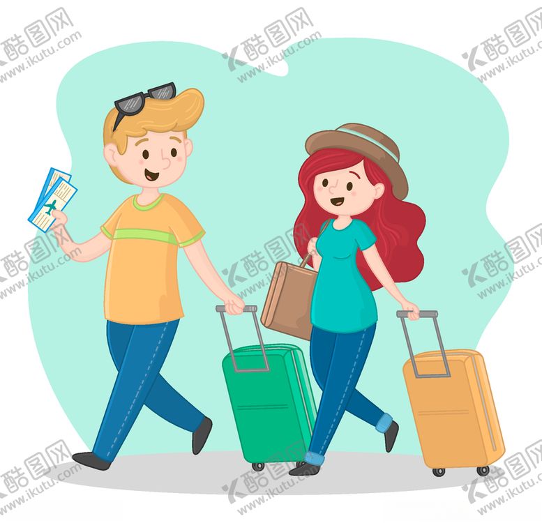 编号：51596909110216526329【酷图网】源文件下载-旅客游客