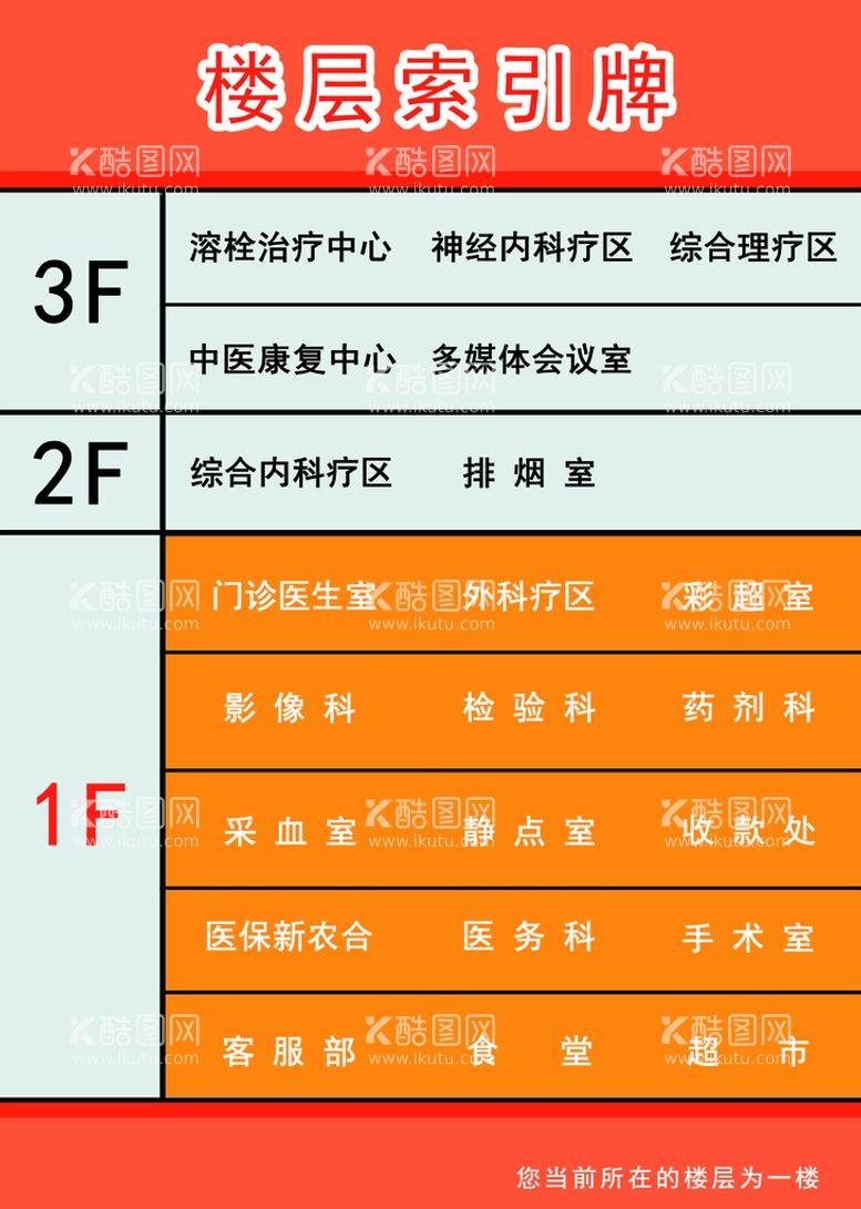 编号：84507609270314068730【酷图网】源文件下载-医院索引牌