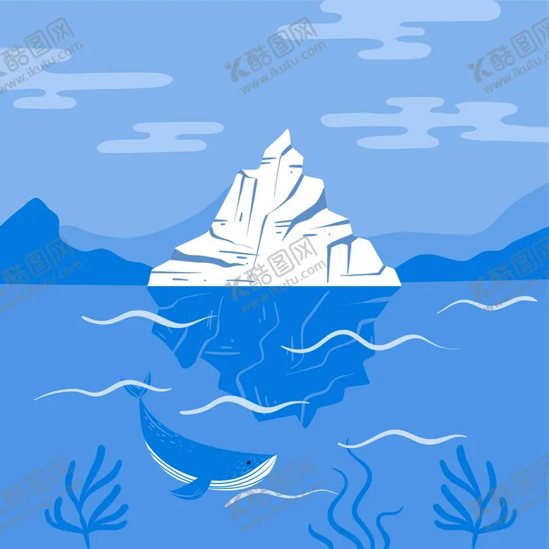 编号：78422701190003455490【酷图网】源文件下载-冰山