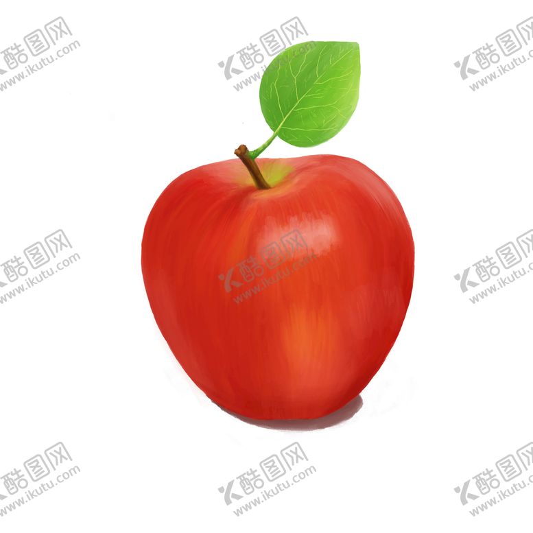 编号：72634510081129524786【酷图网】源文件下载-卡通手绘苹果