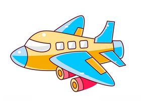 卡通飞机