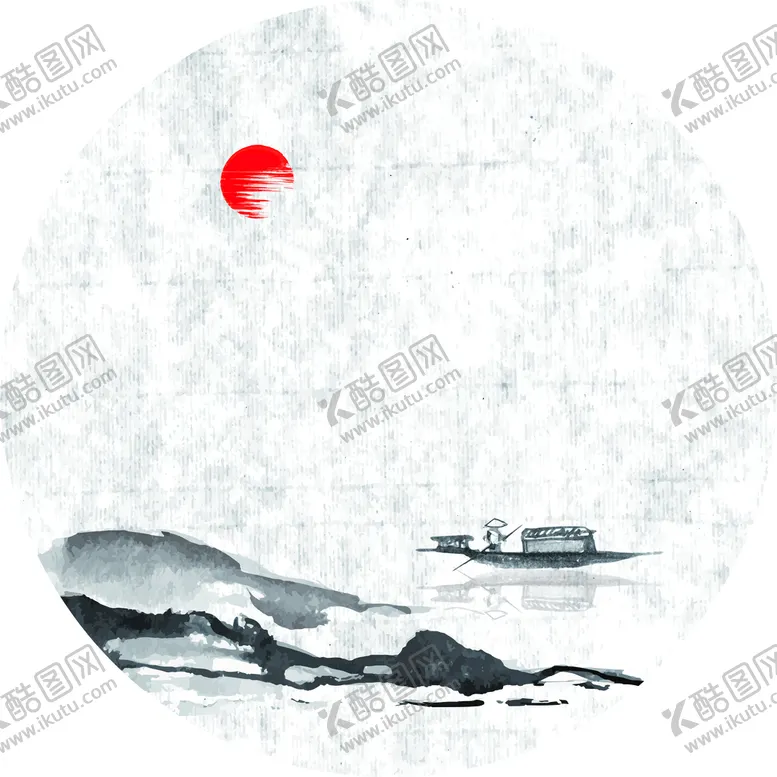 编号：70325909260858526574【酷图网】源文件下载-国画山水装饰画