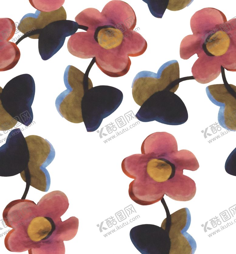 编号：46306102122201091260【酷图网】源文件下载-小碎花 手绘花