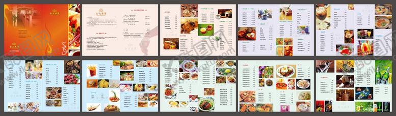 编号：50112911011716265316【酷图网】源文件下载-西餐菜谱